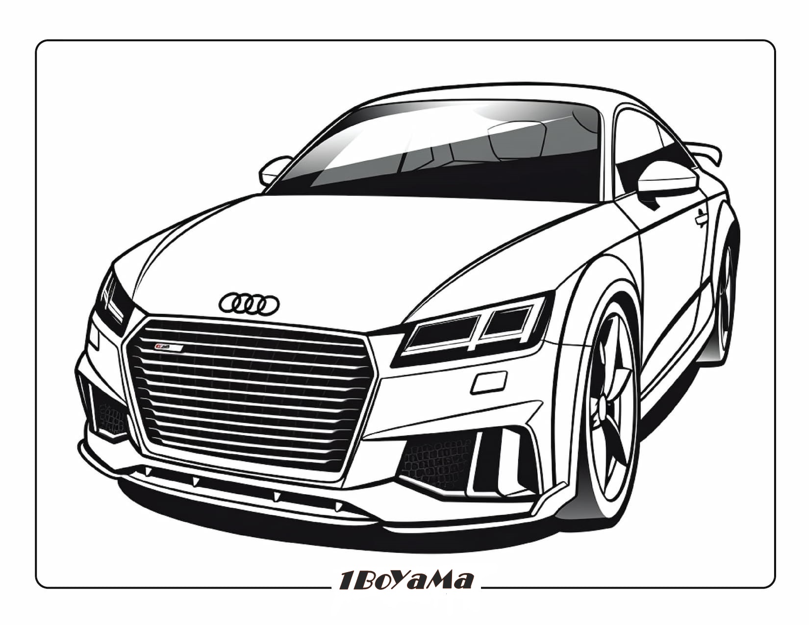 Audi Boyama Sayfası