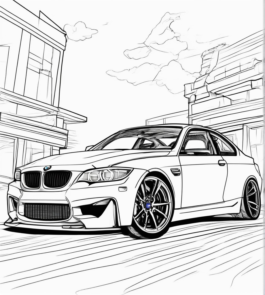 Zor Bmw Boyama Resmi