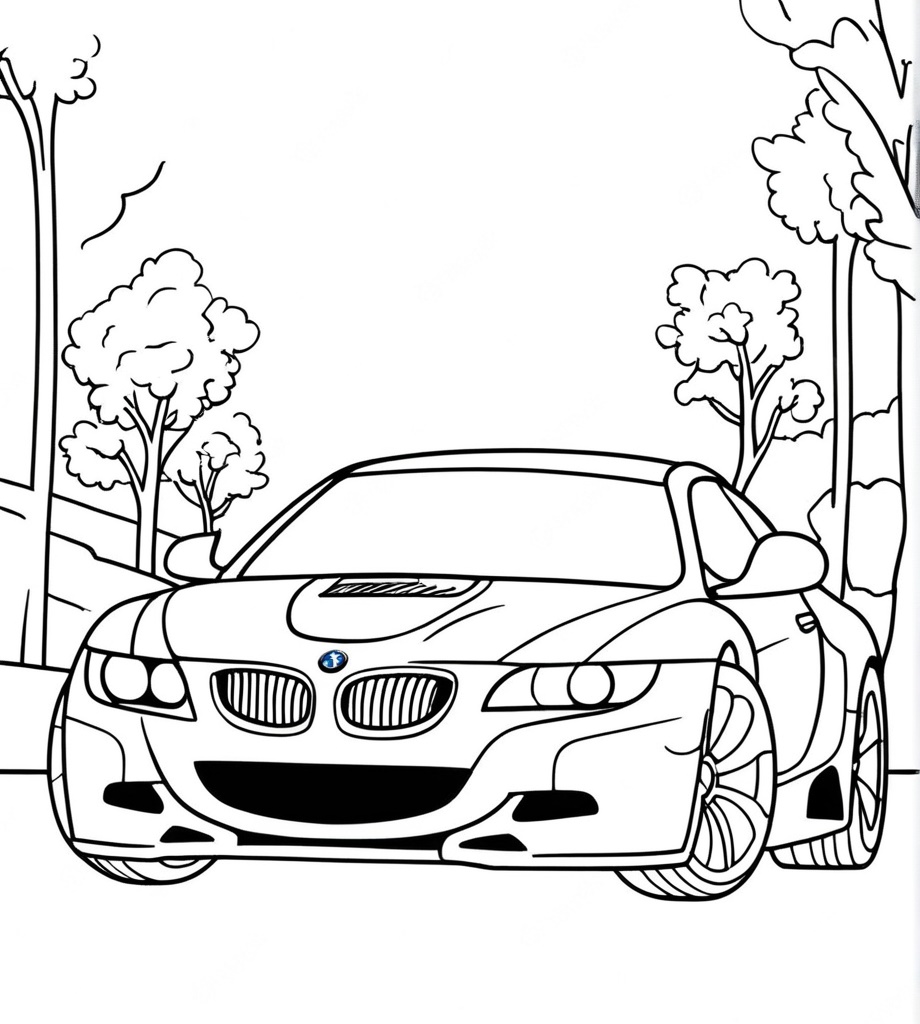 BMW 5.20 Boyama Sayfası