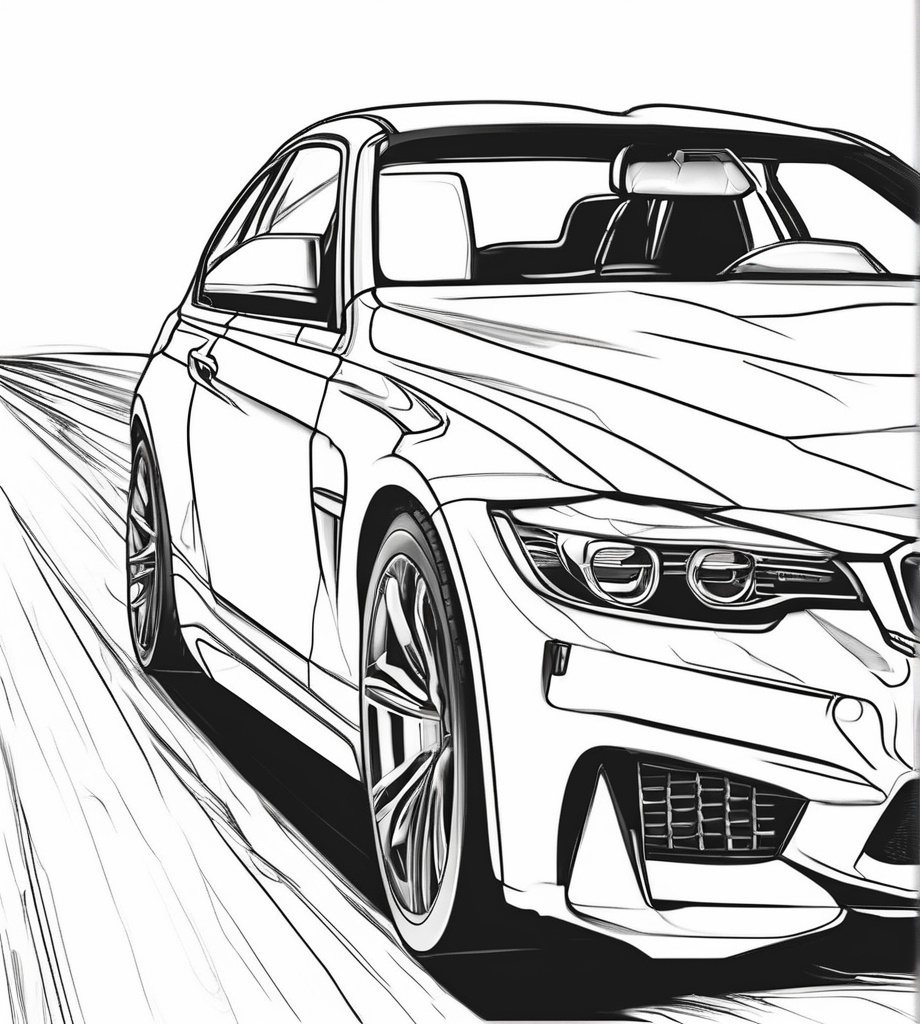 Kolay Bmw Boyama Sayfası Yazdır ve indir