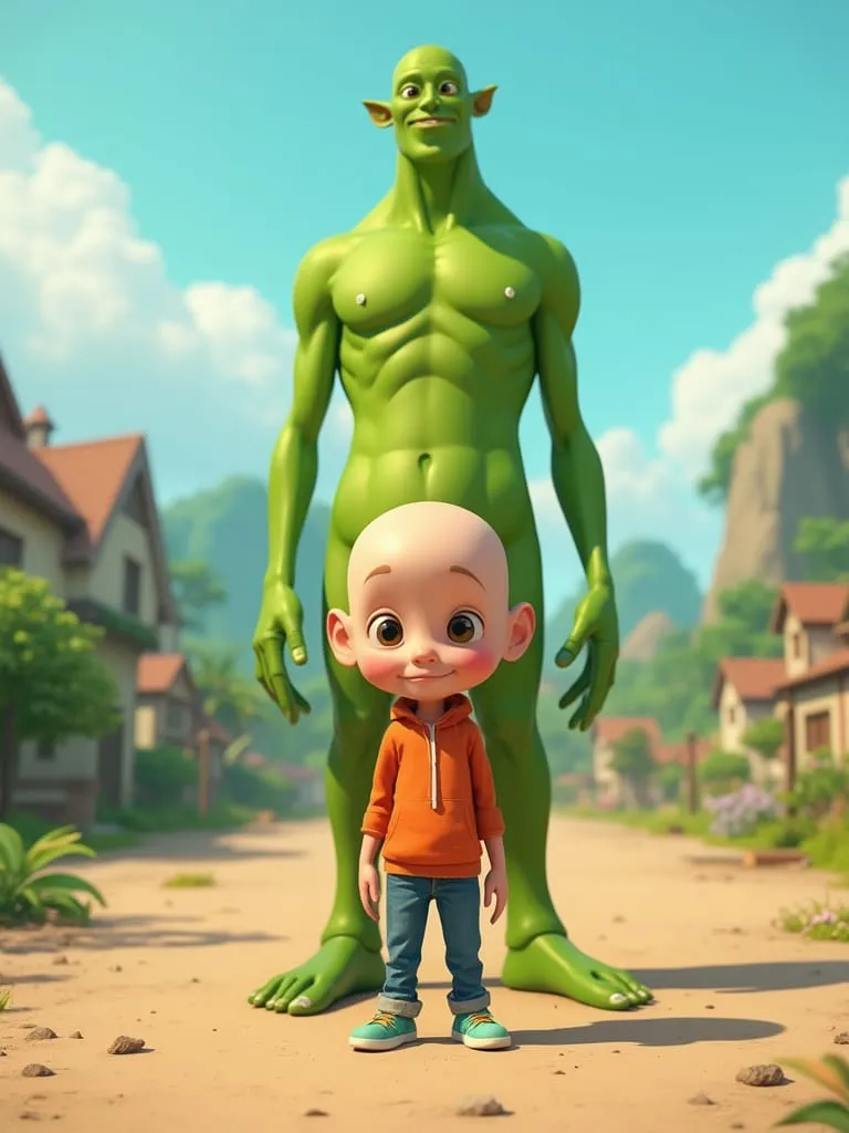 Keloğlan ve Dev Dostu Masalı Oku