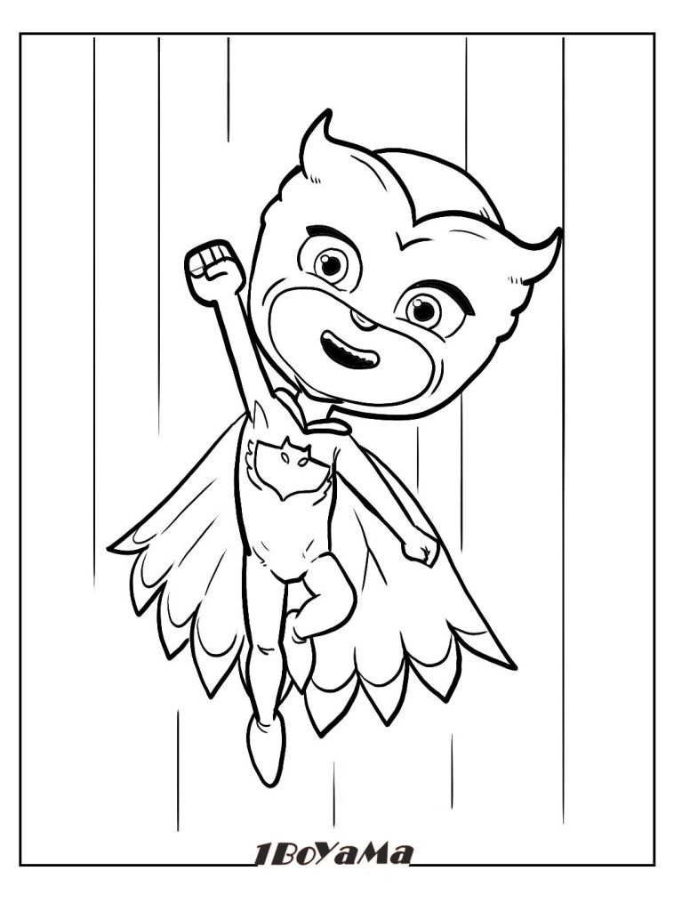 Pj Masks Gekko Boyama Sayfası