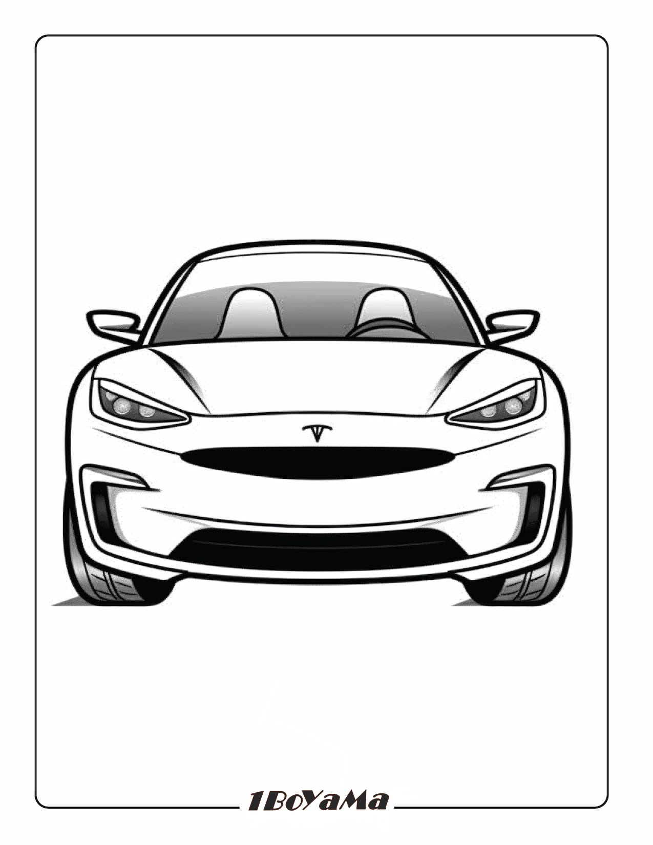 Tesla Boyama Sayfası
